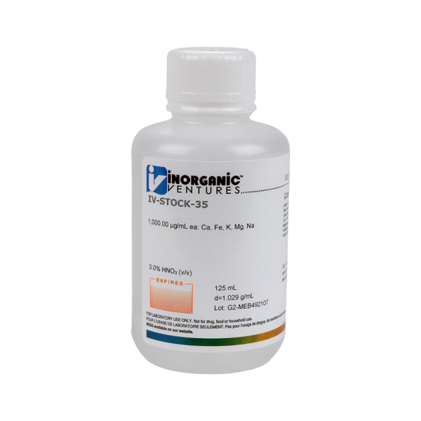 ICP CALIBRATION STD 35, 125mL