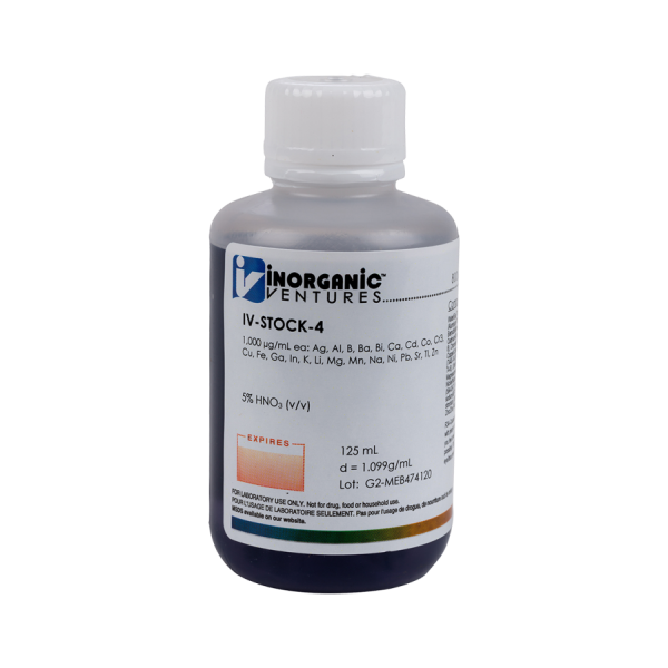 ICP CALIBRATION STD 4, 125mL