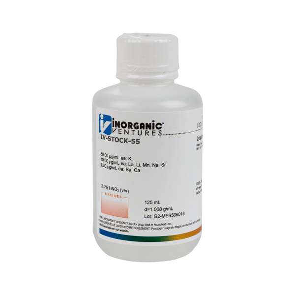 PerkinElmer ICP-OES VIS Wavecal Solution 125mL