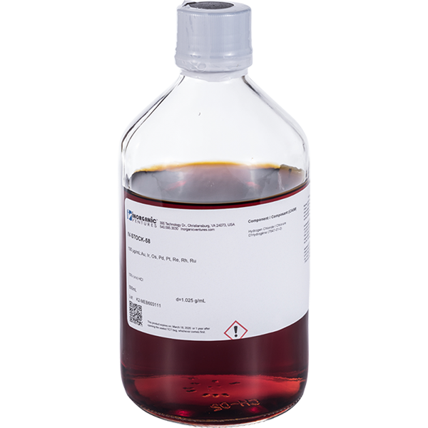 ICP-MS CALIBRATION STD 58, 500mL