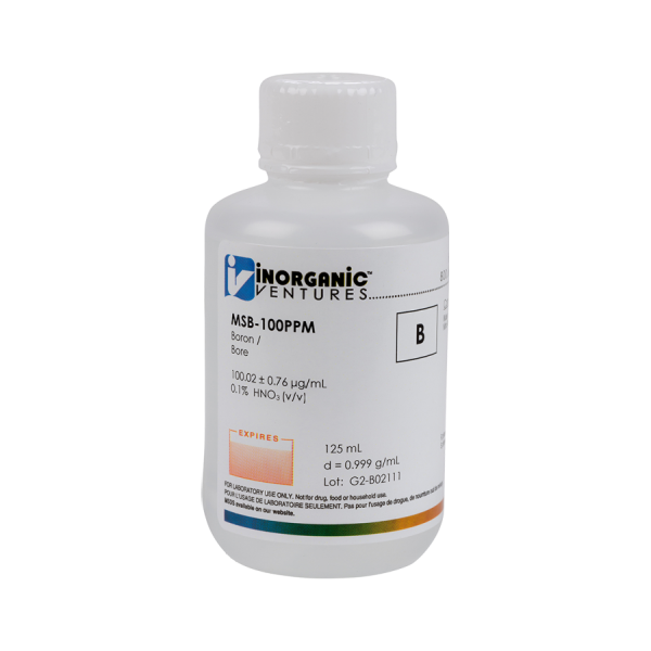 100ug/mL BORON 125mL