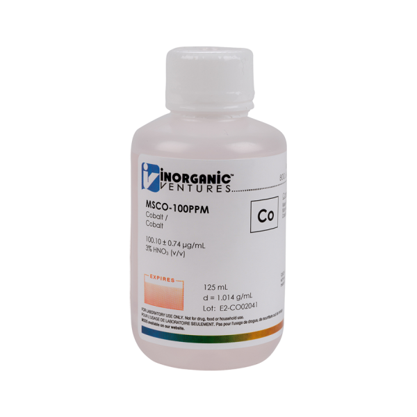 100ug/mL COBALT 125mL