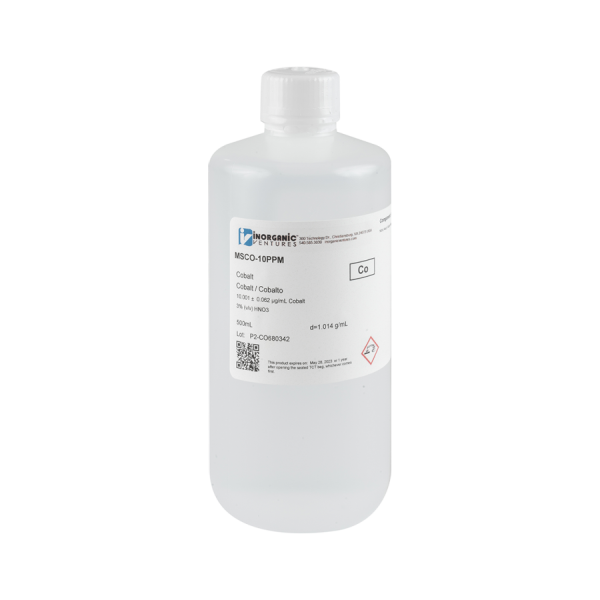 10ug/mL COBALT 500mL