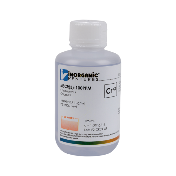 100ug/mL CHROMIUM +3 125mL