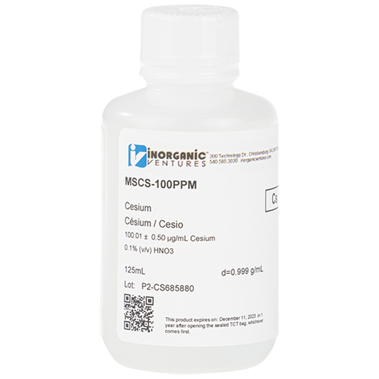 100 ppm Cesium for ICP-MS