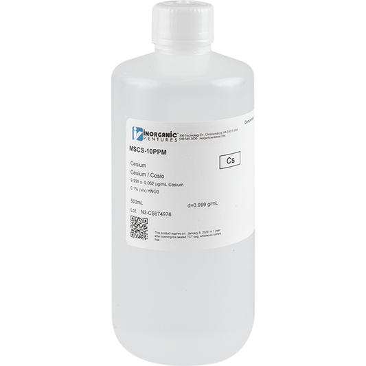 10 ppm Cesium for ICP-MS