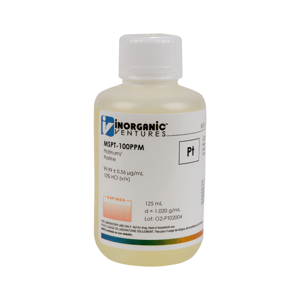 100ug/mL PLATINUM 125mL