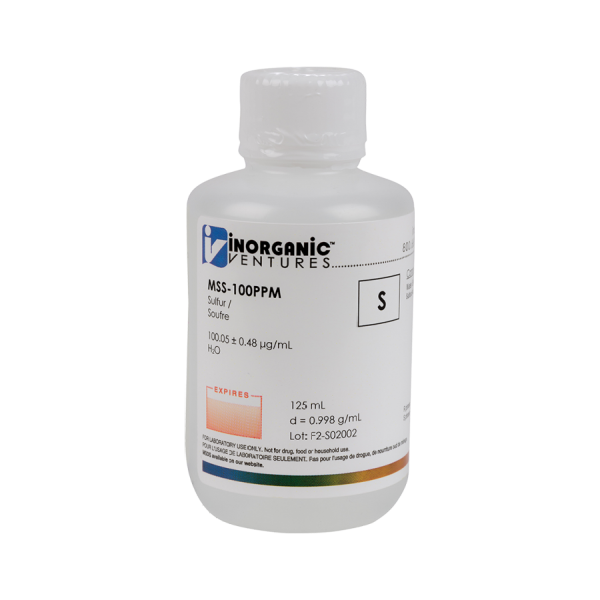 100ug/mL SULFUR 125mL