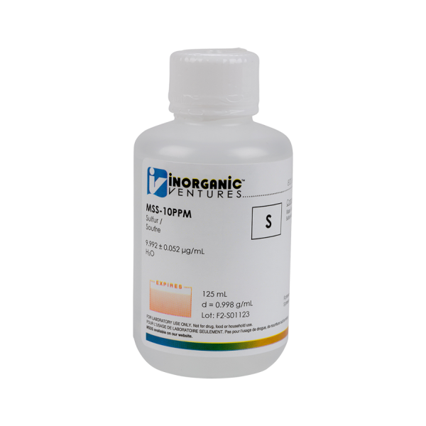 10ug/mL SULFUR 125mL