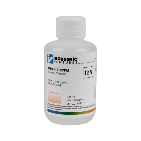 100ug/mL TELLURIUM 125mL