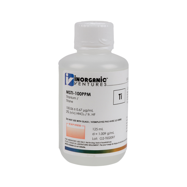 100ug/mL TITANIUM 125mL