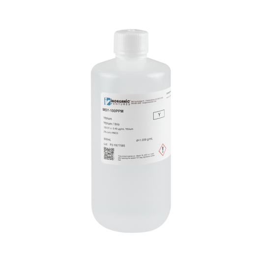 100ug/mL YTTRIUM 500mL