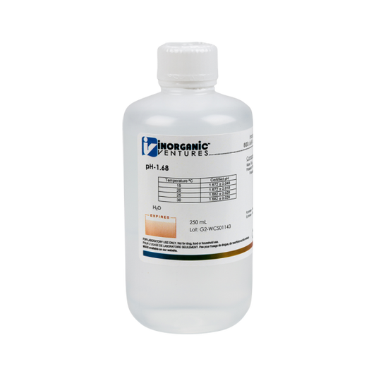 pH 1.68 CALIBRATION STD, 250mL