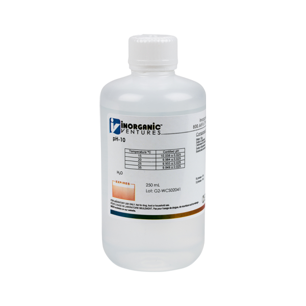 pH 10 CALIBRATION STD, 250mL