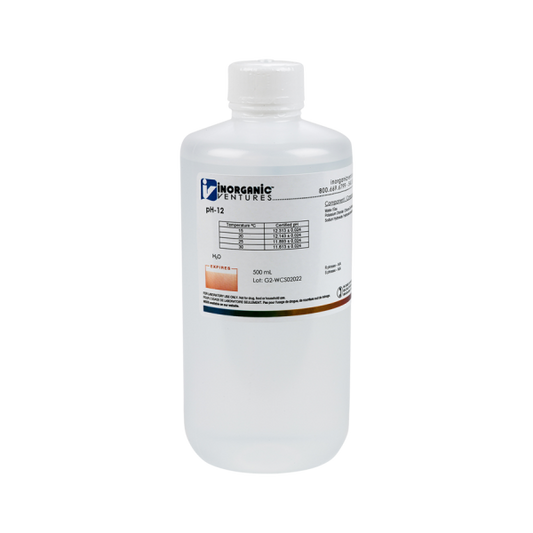 pH 12 CALIBRATION STD, 500mL