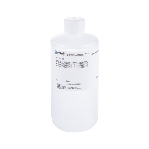 pH 12.47 CALIBRATIONS STD, 500mL