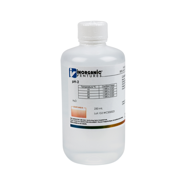 pH 2 CALIBRATION STD, 250mL