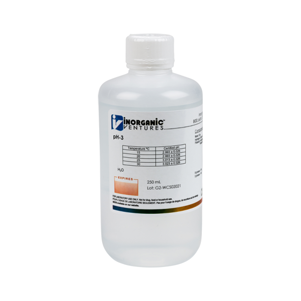 pH 3 CALIBRATION STD, 250mL