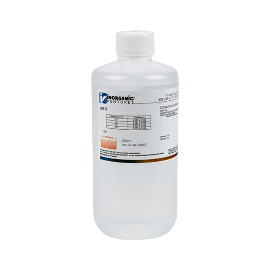 pH 3 CALIBRATION STD, 500mL