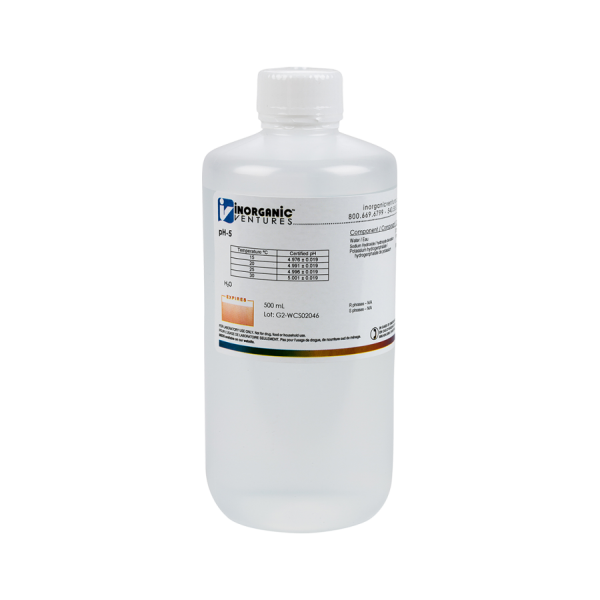 pH 5 CALIBRATION STD, 500mL