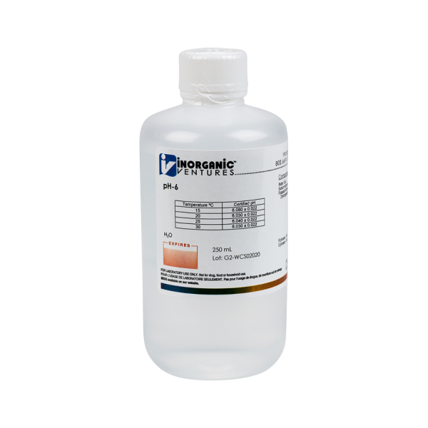 pH 6 CALIBRATION STD, 250mL