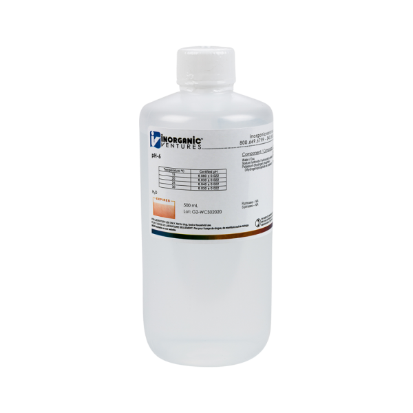 pH 6 CALIBRATION STD, 500mL