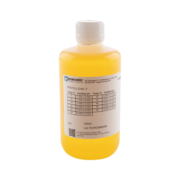 pH 7 Yellow Standard, 500 mL