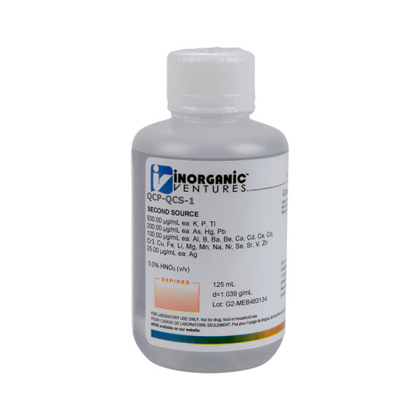 200.7WW QC STANDARD #1, 125mL