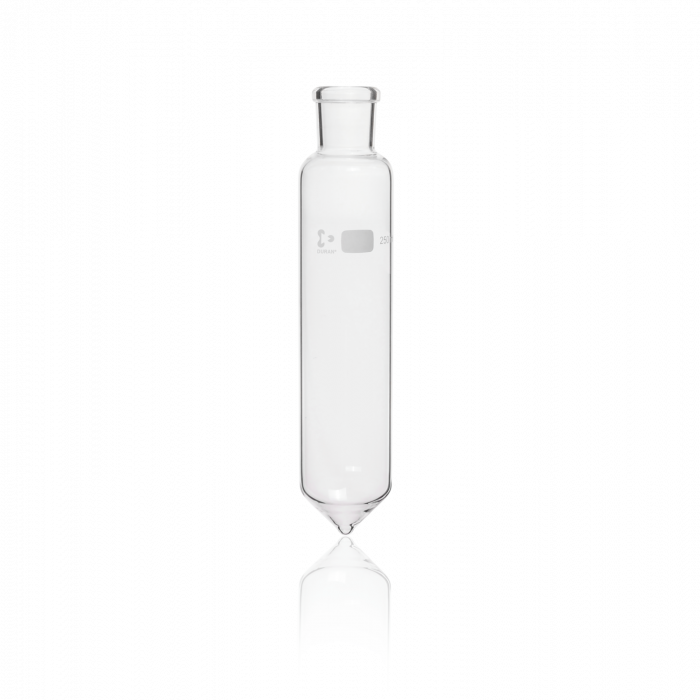 DURAN® Blank separating and dropping funnel, cylindrical, with stopper bed for ISO 4800, 500 mL