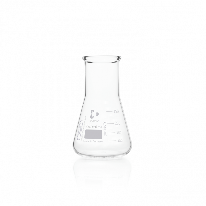 DURAN® SUPER DUTY Erlenmeyer Flask, wide neck, 100 mL