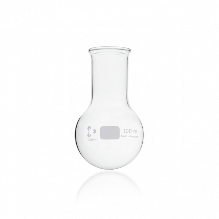 DURAN® Round Bottom Flask, wide neck, non-DIN EN ISO size, 50 mL