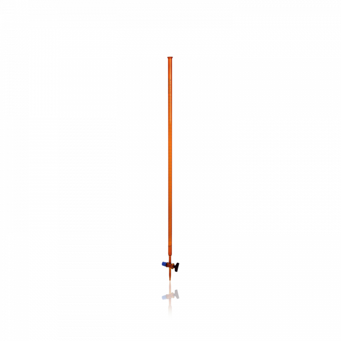 DURAN® Burette amber, Class AS, with PTFE key, 50 mL