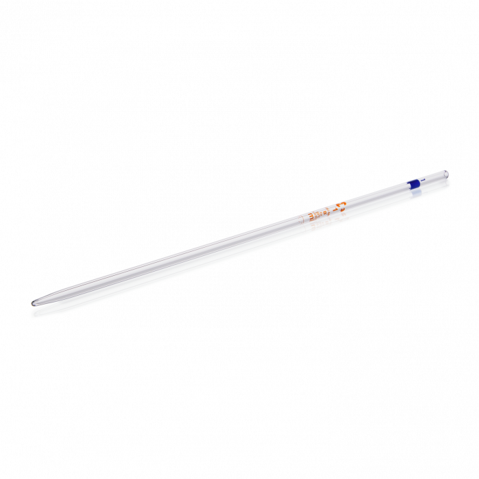 Volumetric Pipette, from soda-lime glass, Class B, without certification, 100 mL