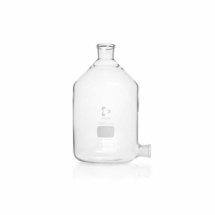 DURAN® Aspirator (levelling) Bottle, unground neck, bottom ST 19/26 ground joint, without stopper, 2000 mL