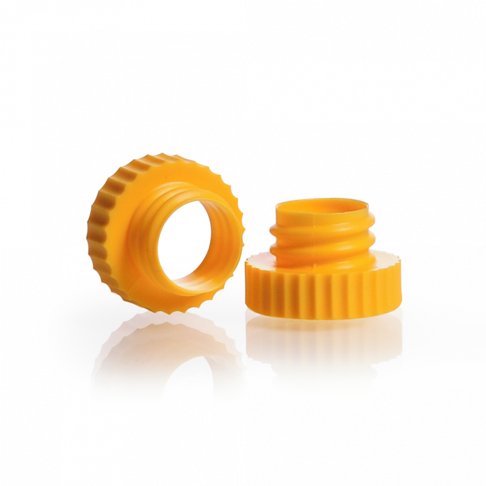 KECK™ Locking Ring for Adapter KA, GL 14, yellow