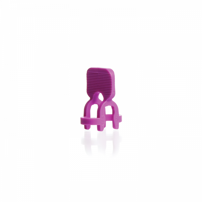 KECK™ Clip for Spherical Joints, dark red, S 29
