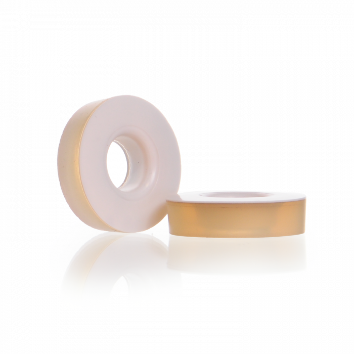 DURAN® Silicone Sealing Ring, VMQ, GL 32, with bonded PTFE face, fits tube ID 11.0 - 13.0 mm