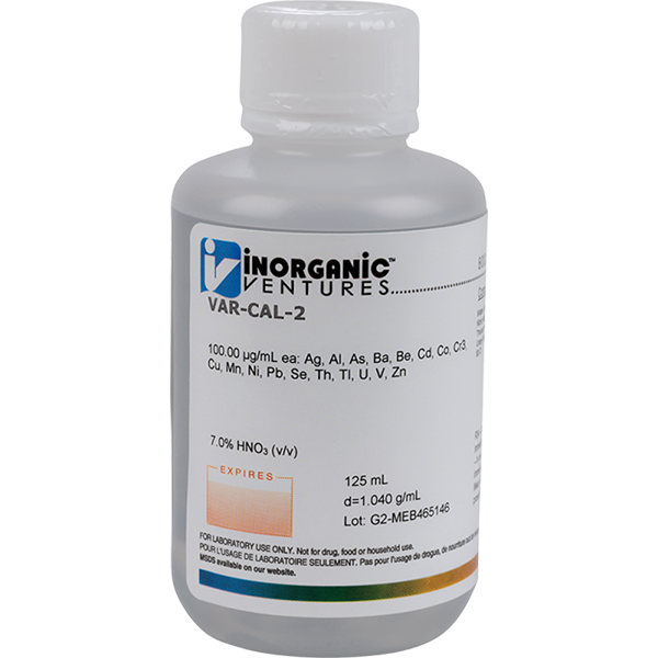VARIAN CAL STANDARD #2, 125mL