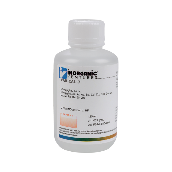 VARIAN CAL STANDARD #7, 125mL