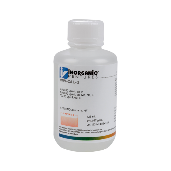 200.7WW CAL SOLUTION #2, 125mL
