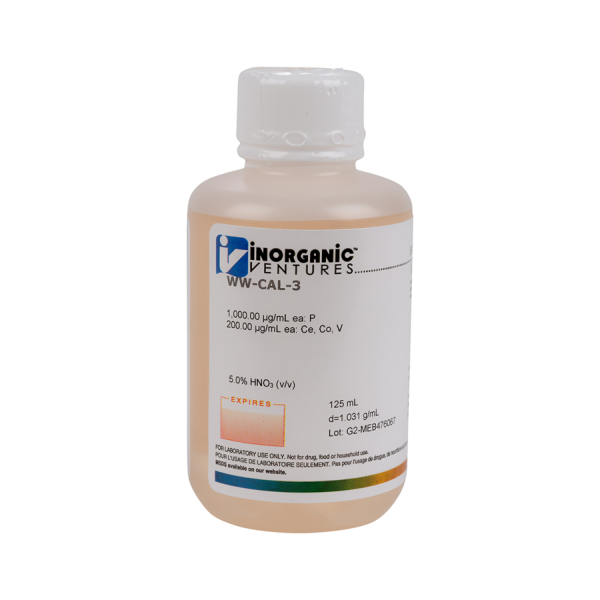 200.7WW CAL SOLUTION #3, 125mL