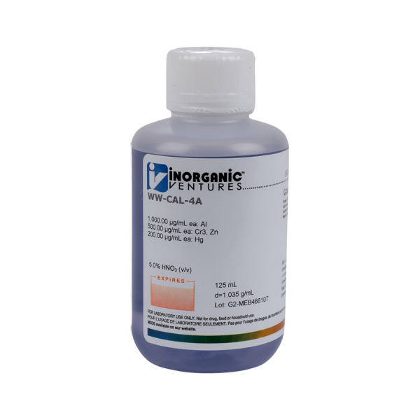 200.7WW CAL SOLUTION #4A,125mL