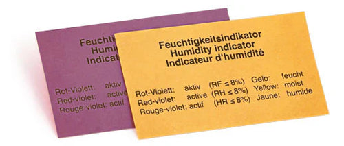 Moisture Indicators – With or without cobalt chloride