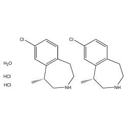 Lorcaserin hydrochloride hemihydrate