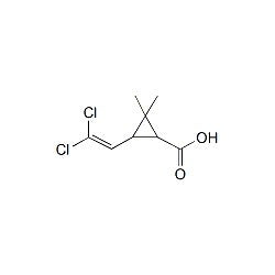 3-(2,2-Dichloroethenyl)-2,2-dimethylcyclopropanecarboxylic acid