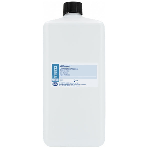 Distilled water