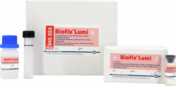 BioFix Lumi luminous bacteria, liquid-dried, 20 tubes for 400 tests