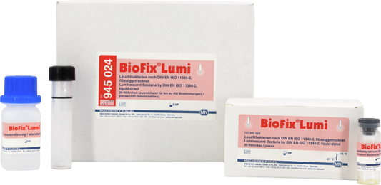 BioFix Lumi luminous bacteria, liquid-dried, 20 tubes for 400 tests