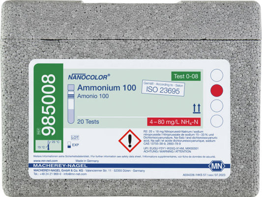 Tube test NANOCOLOR Ammonium 100