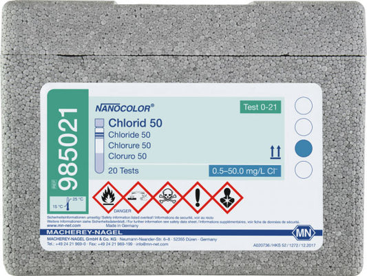 Tube test NANOCOLOR Chloride 50
